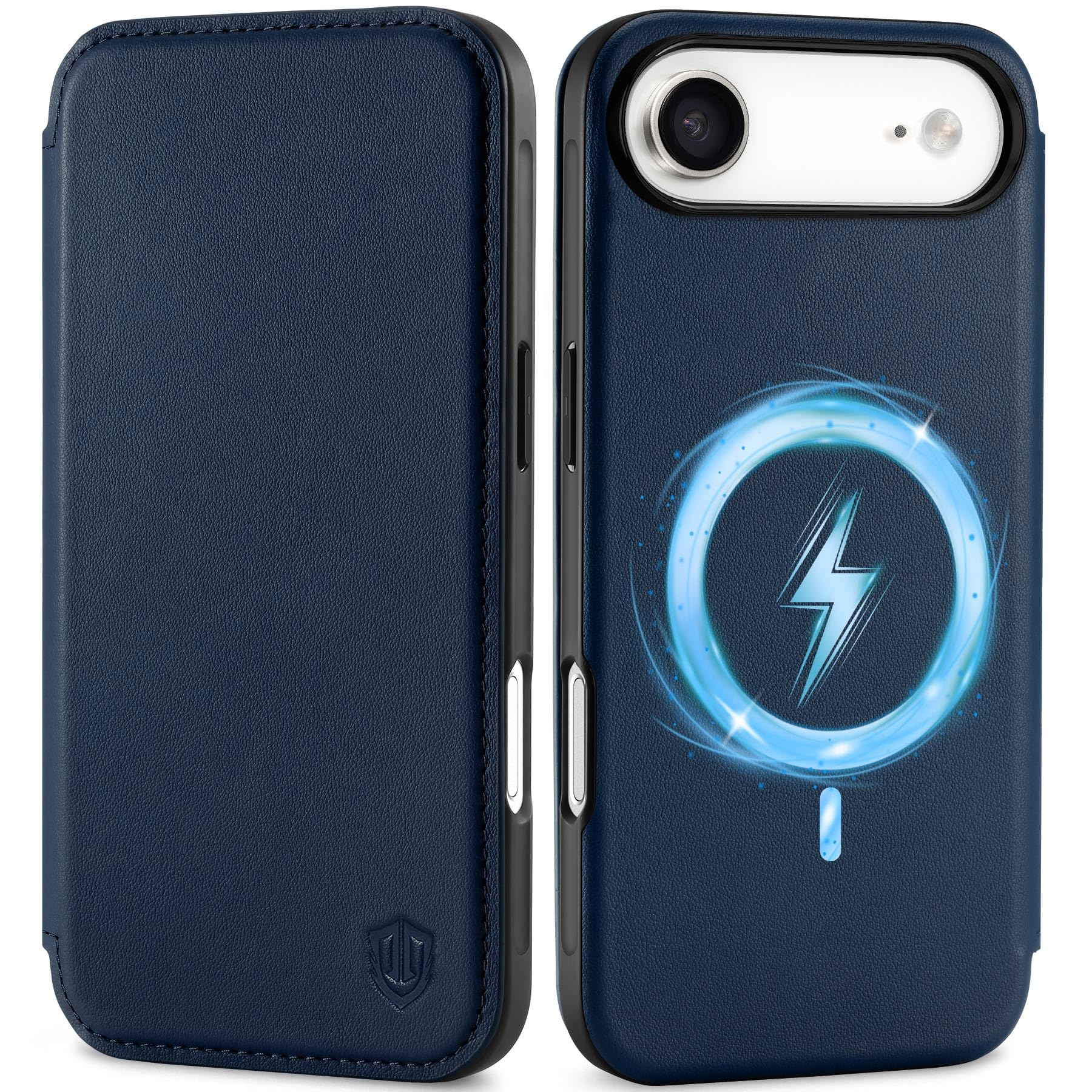 SHIELDON iPhone Air 手帳型ケース 青 Amazon.co.jp: SHIELDON iPhone Air 対応 手帳型ケース 本革レザー 6.5